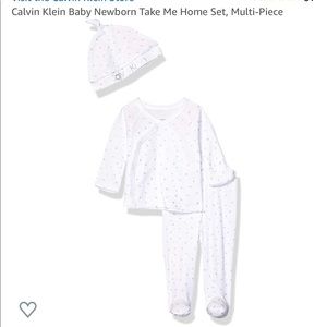 Calvin Klein Take me Home Set Newborn EUC